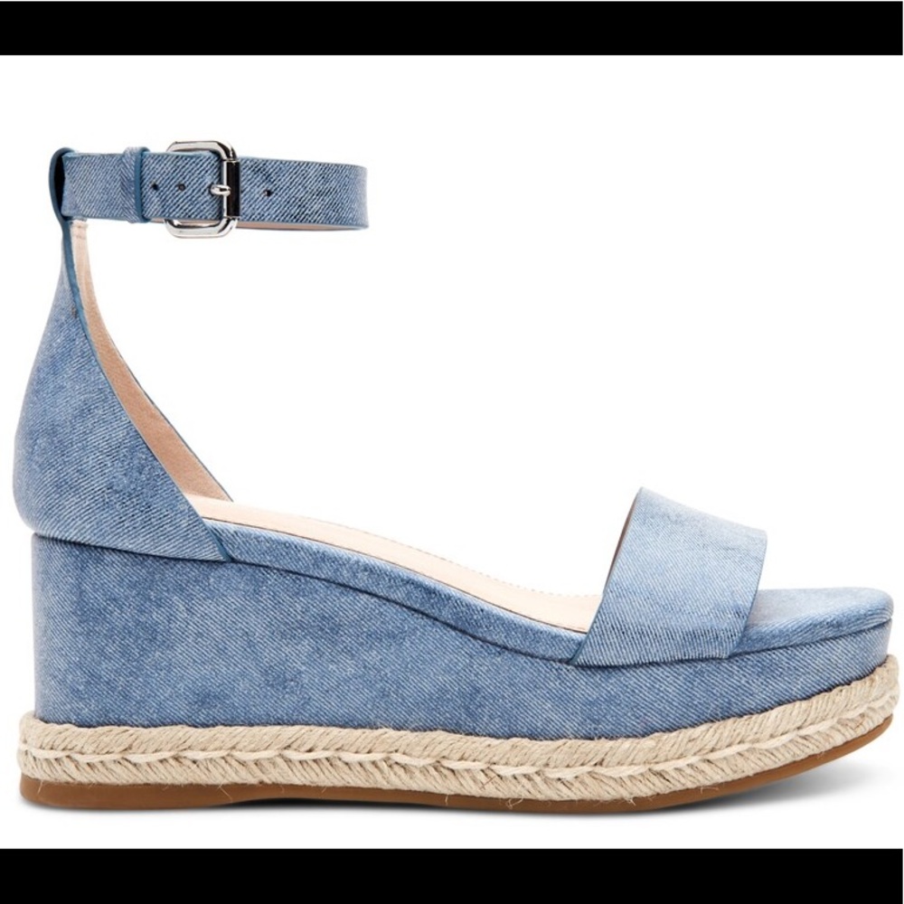 BCBG Addie Wedge Sandal.